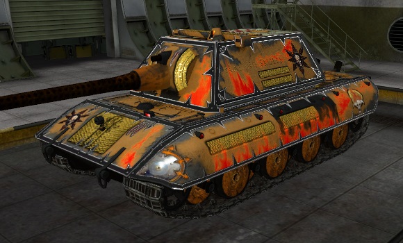 шкурка для танка E-100