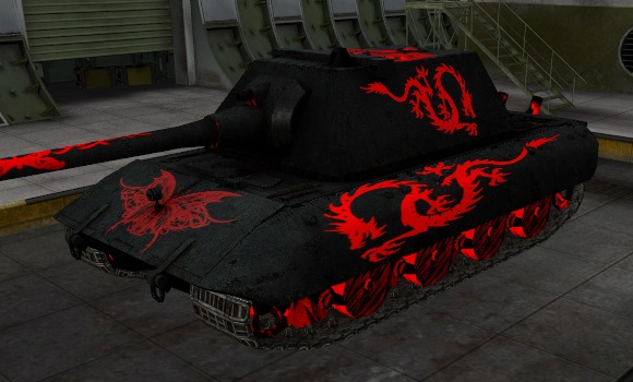 шкурка для танка E-100