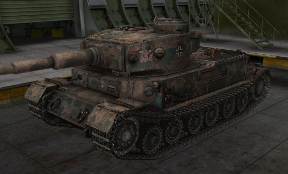 шкурка для танка Tiger P