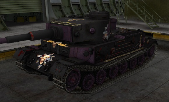 шкурка для танка Tiger P
