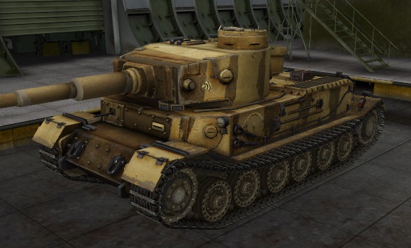 шкурка для танка Tiger P