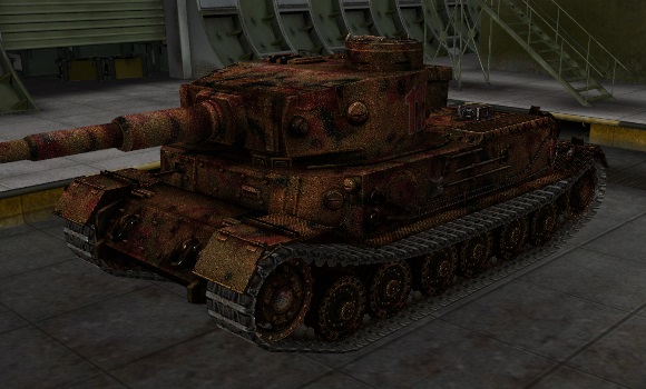 шкурка для танка Tiger P