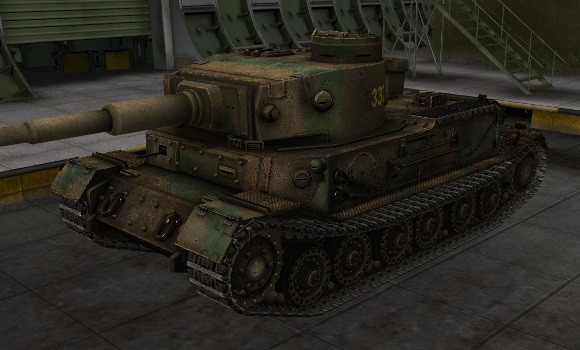 шкурка для танка Tiger P