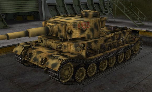 шкурка для танка Tiger P