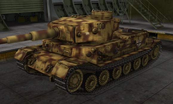 шкурка для танка Tiger P