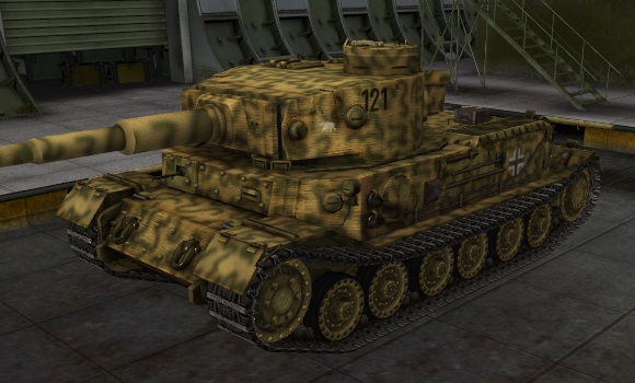 шкурка для танка Tiger P