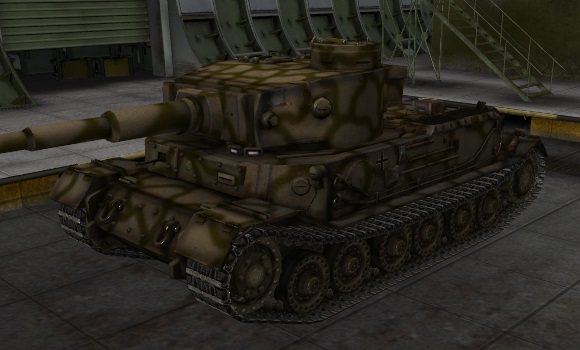 шкурка для танка Tiger P
