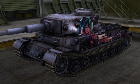 шкурка для танка Tiger P