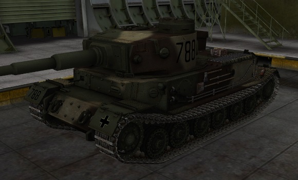 шкурка для танка Tiger P