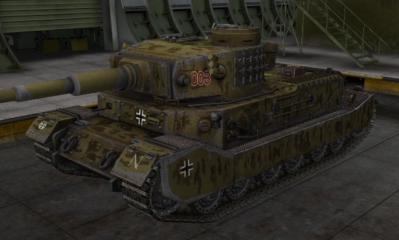 шкурка для танка Tiger P