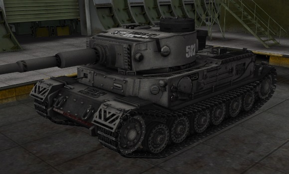 шкурка для танка Tiger P