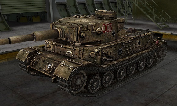 шкурка для танка Tiger P