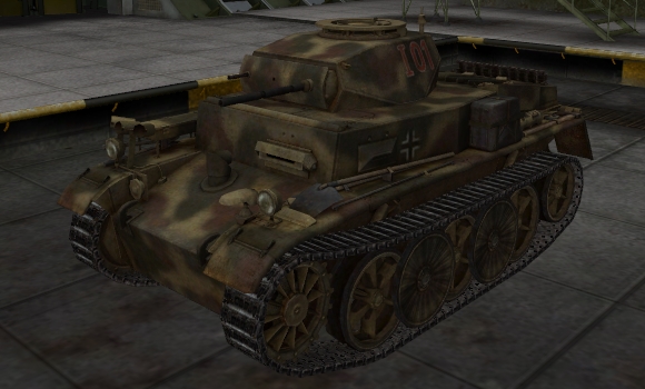 шкурка для танка PzI ausf C