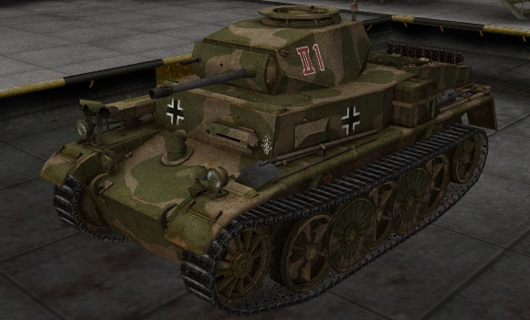 шкурка для танка PzI ausf C