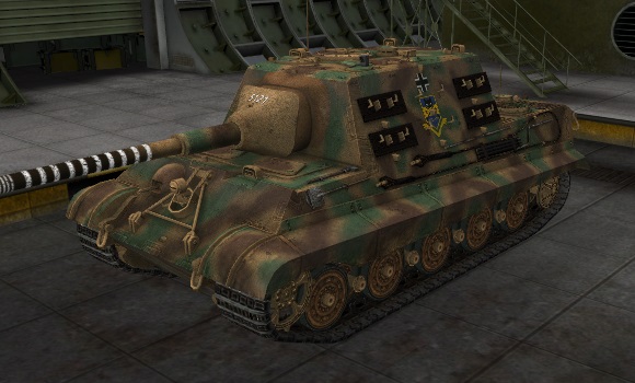 шкурка для пт сау JagdTiger Pak43 8.8 cm