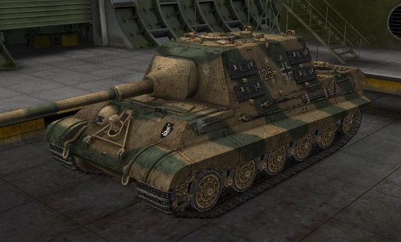 шкурка для пт сау JagdTiger Pak43 8.8 cm