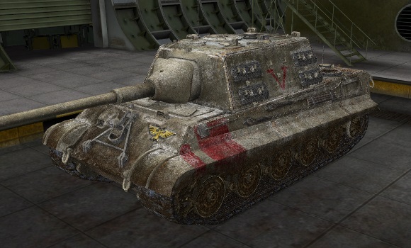 шкурка для пт сау JagdTiger Pak43 8.8 cm