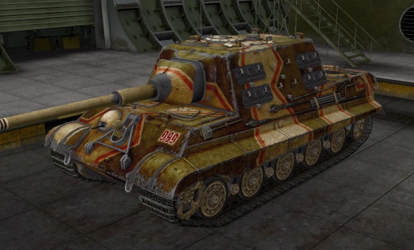 шкурка для пт сау JagdTiger Pak43 8.8 cm