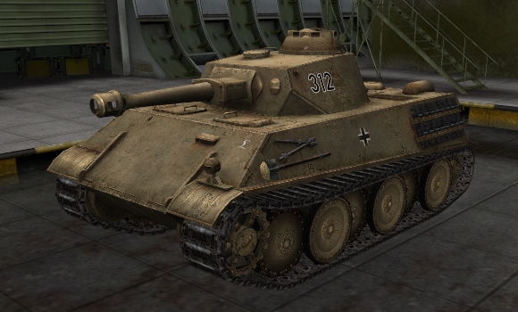 шкурка для танка VK2801