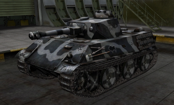 шкурка для танка VK2801