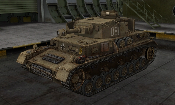 шкурка для танка Pz IV AusfGH