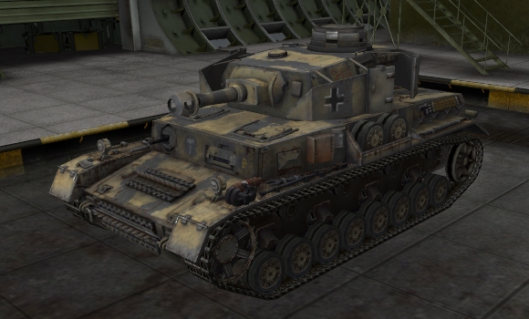 шкурка для танка PzIV Ausf GH