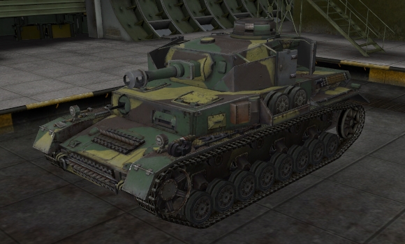 шкурка PzIV Ausf GH для world of tanks