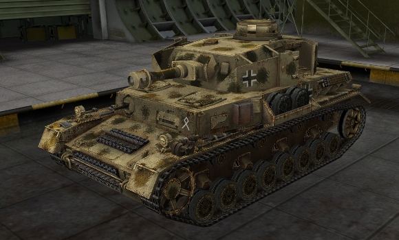 шкурка для танка PzIV Ausf GH