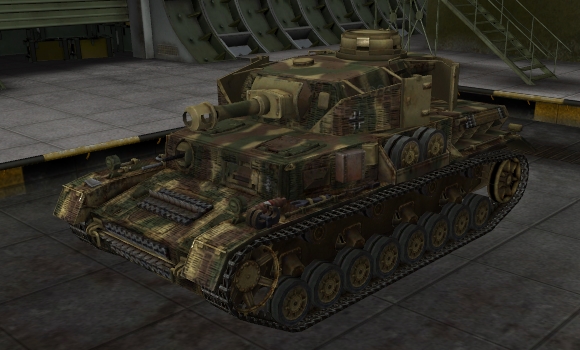 шкурка для танка PzIV Ausf GH