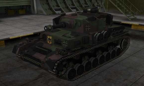 шкурка для танка PzIV Ausf GH