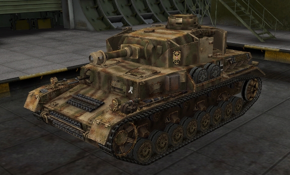 шкурка для танка PzIV Ausf GH