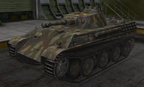шкурка для танка Auf Panther
