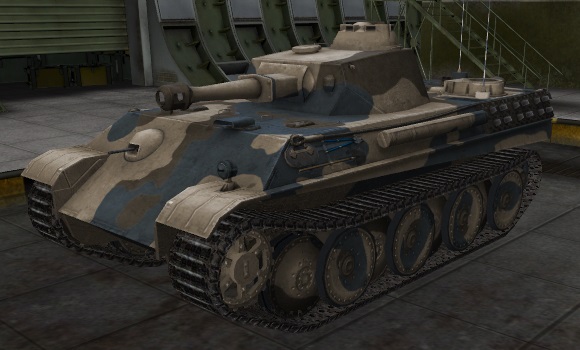 шкурка для танка Auf Panther