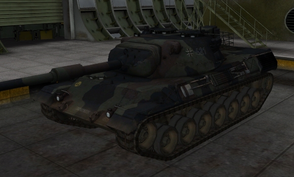 шкурка для танка Leopard1