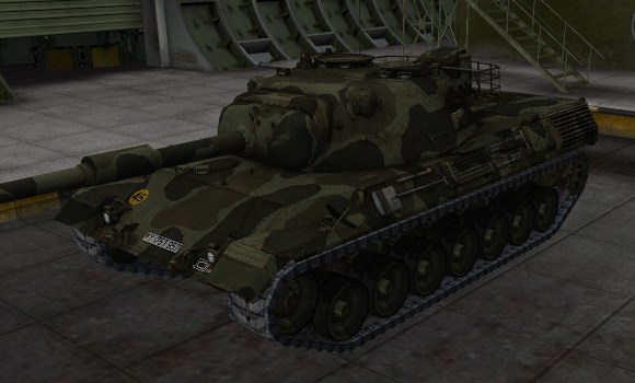 шкурка для танка Leopard 1