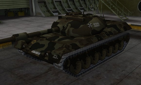шкурка для танка Leopard PT A