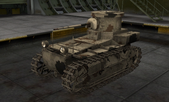 шкурка для танка T1 Cunningham