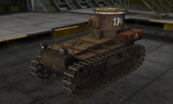 шкурка для танка T1 Cunningham