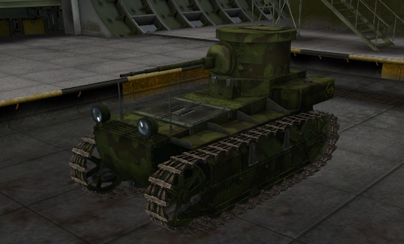 шкурка для танка T1 Cunningham