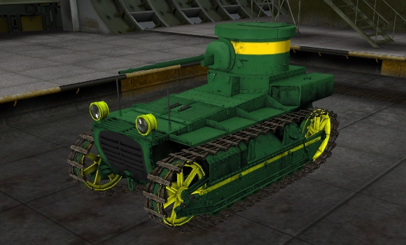 шкурка для танка T1 Cunningham