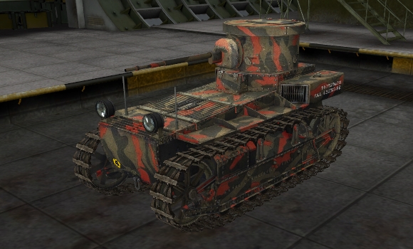шкурка для танка T1 Cunningham