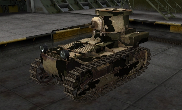 шкурка для танка T1 Cunningham