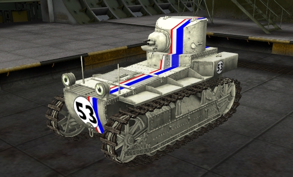 шкурка для танка T1 Cunningham