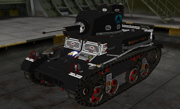 шкурка для танка M2 LT