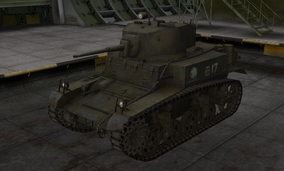 шкурка для танка M3 Stuart