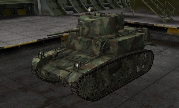 шкурка для танка M3 Stuart