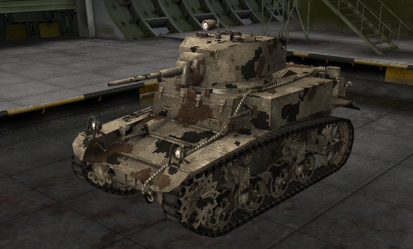 шкурка для танка M3 Stuart
