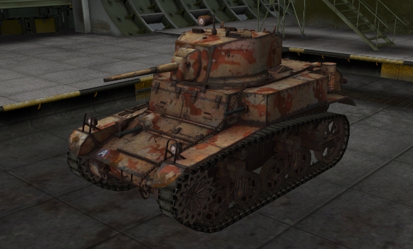 шкурка для танка M3 Stuart
