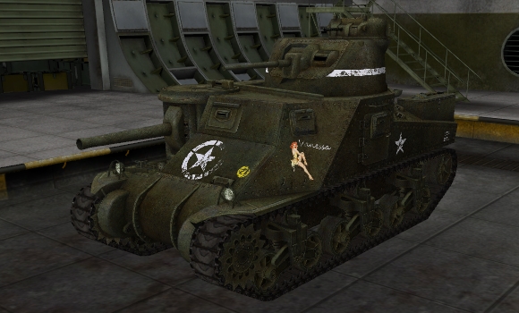 шкурка для танка M3 Lee
