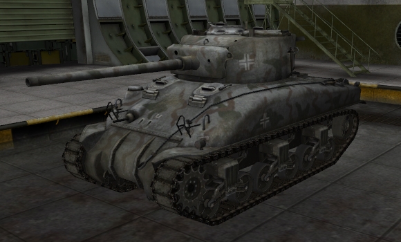 шкурка для танка M4 Sherman